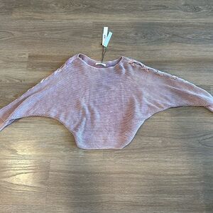 Mustard seed off the shoulder sweater